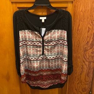 Womens Dressbarn Large Top